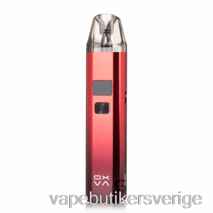Vape Sverige Oxva Xlim V2 25w Podsystem Blank Svart Röd